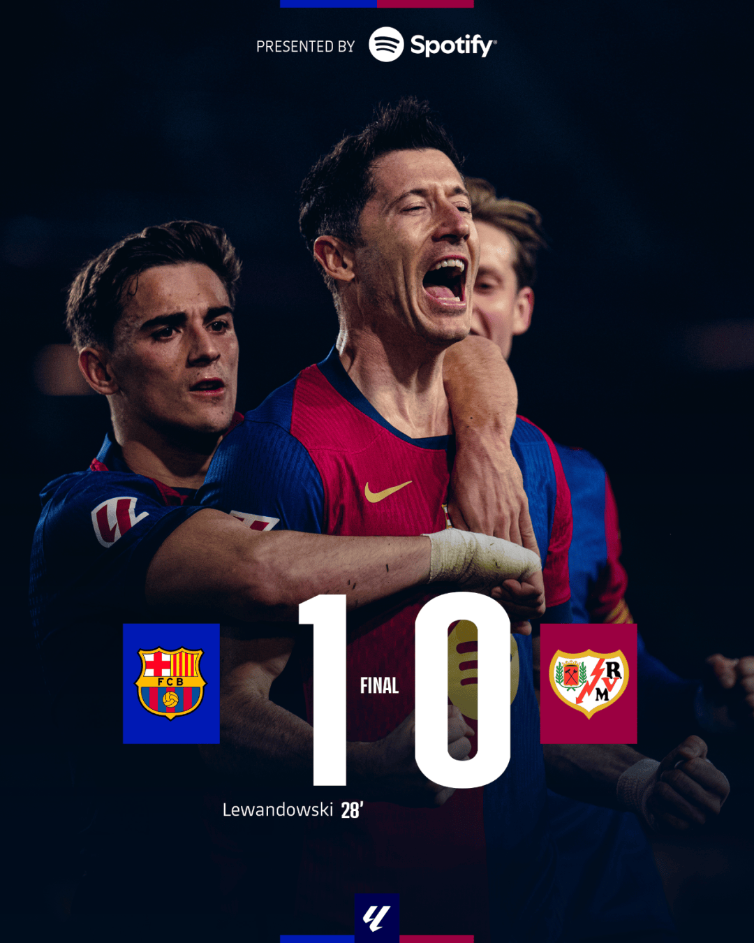 包含巴列卡诺客场获胜，球队表现稳定增长的词条