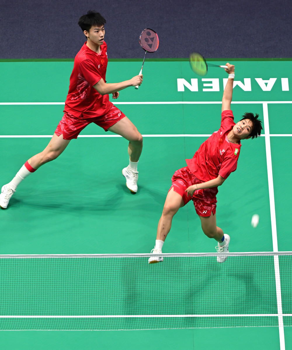 马来西亚羽毛球队鏖战中国羽毛球队，谌龙关键制胜的简单介绍